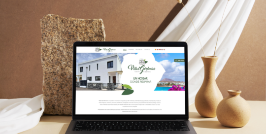 web toyo - trabajos - villagardenias - homepage
